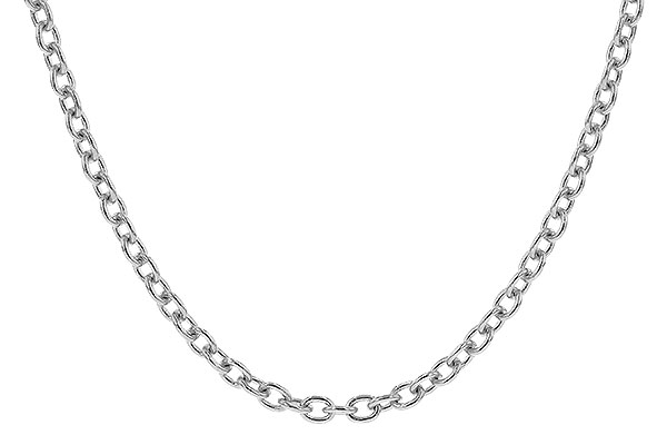 A291-97573: CABLE CHAIN (24IN, 1.3MM, 14KT, LOBSTER CLASP)