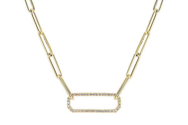 B291-91264: NECKLACE .50 TW (17 INCHES)