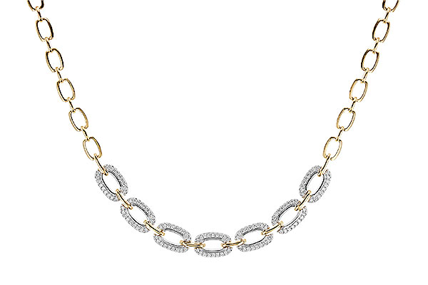E291-92109: NECKLACE 1.95 TW (17 INCHES)