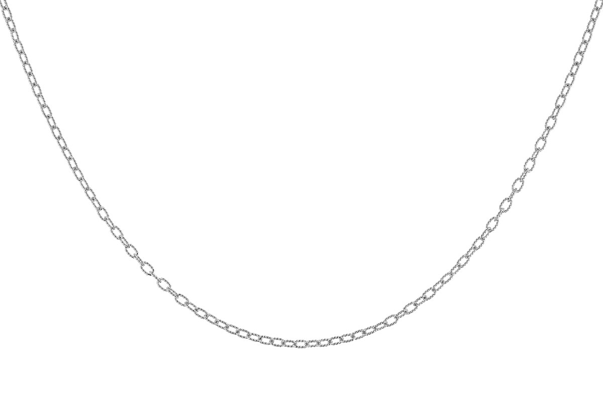 F291-96691: ROLO LG (8IN, 2.3MM, 14KT, LOBSTER CLASP)