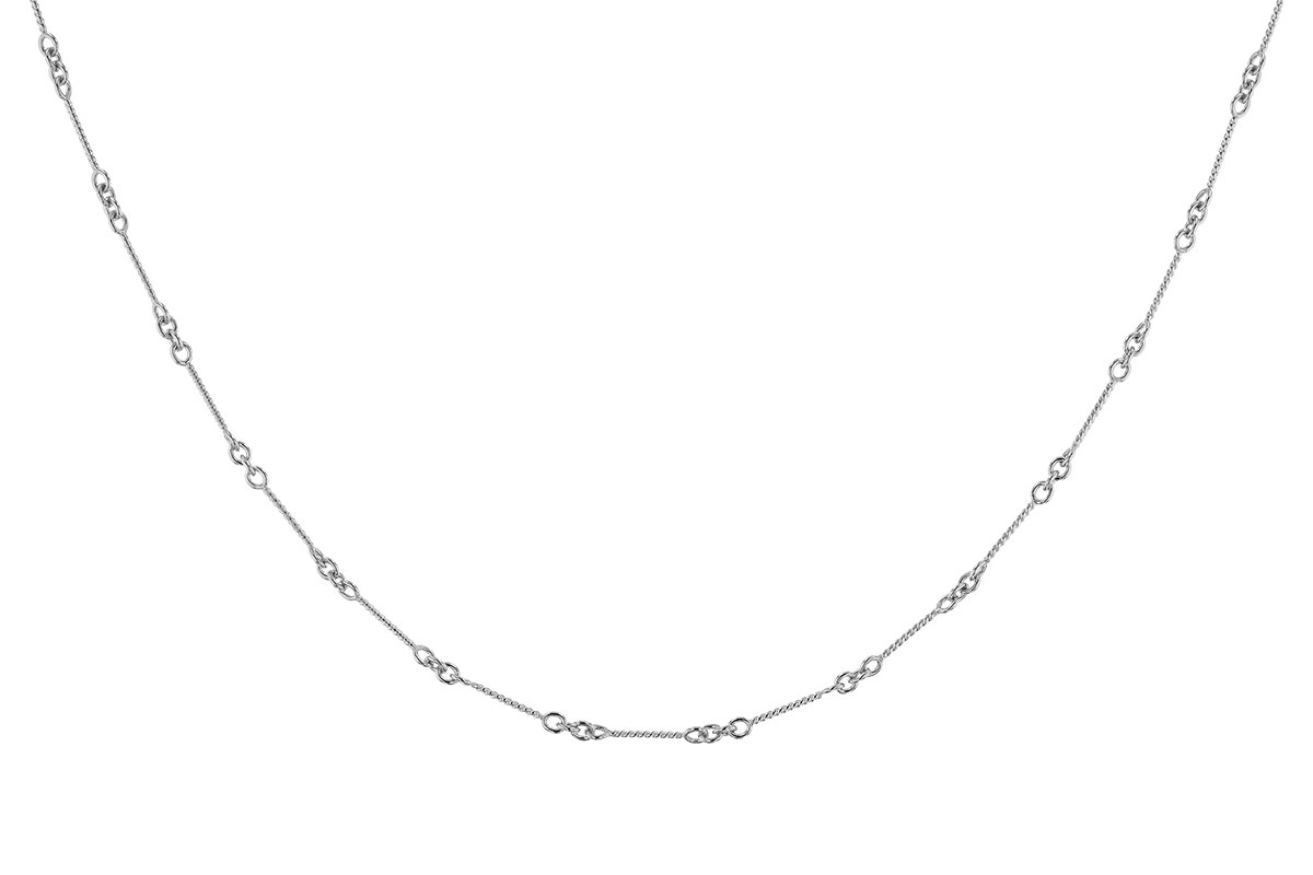 A291-96700: TWIST CHAIN (22IN, 0.8MM, 14KT, LOBSTER CLASP)