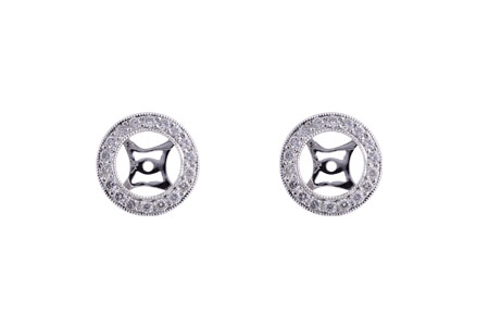 C201-96655: EARRING JACKET .32 TW (FOR 1.50-2.00 CT TW STUDS)