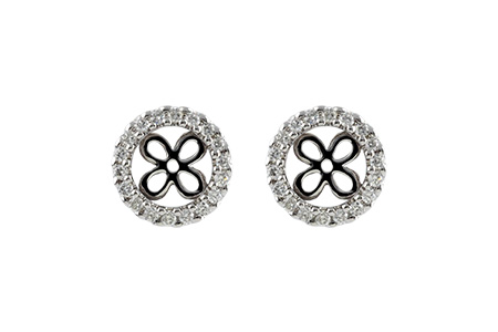 E205-58473: EARRING JACKETS .30 TW (FOR 1.50-2.00 CT TW STUDS)
