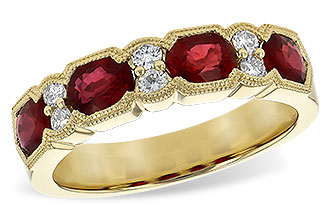 F208-29427: LDS WED RG 1.66 RUBY 1.84 TGW (5x4MM RUBY)