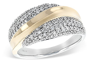 G205-60354: H204-65745 WG SHANK/YG TRIM .60 TW