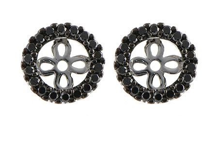 G206-46645: EARRING JACKETS .25 TW (FOR 0.75-1.00 CT TW STUDS)