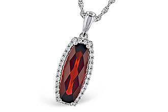 G291-02154: NECK 1.75 GARNET 1.87 TGW